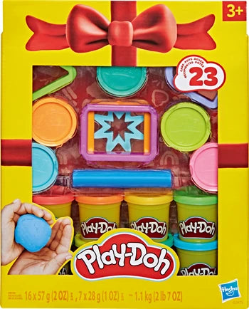 Play-Doh Geschenkset 23 Dosen Knete, Formen, Zubehör, ab 3 Jahren