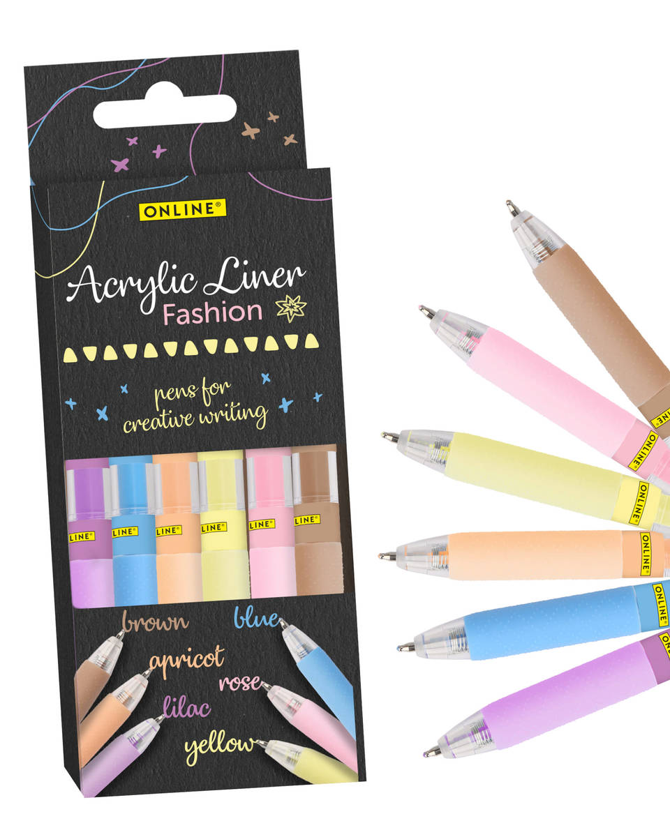 ONLINE Set Acryl Liner Fashion
