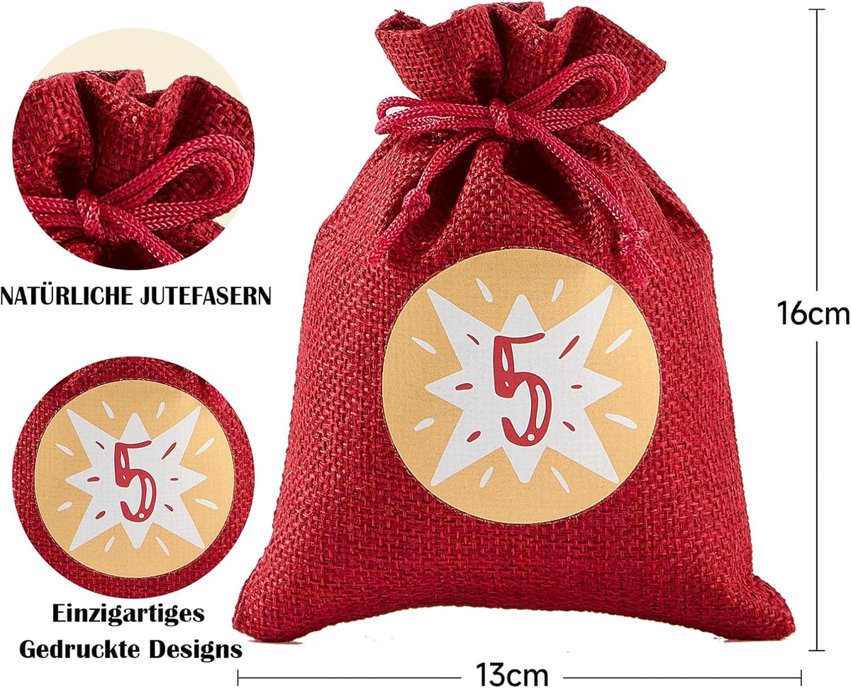 Miuezuth Adventskalender zum Befüllen