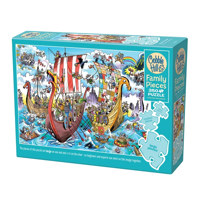 Cobble Hill Puzzle Verrückte Wikinger 350 Teile