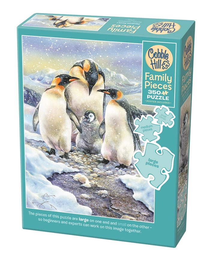 Cobble Hill Puzzle Pinguinfamilie 350 Teile
