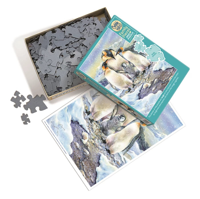 Cobble Hill Puzzle Pinguinfamilie 350 Teile
