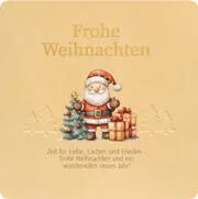 Postkarte Weihnachten DT Finest orange