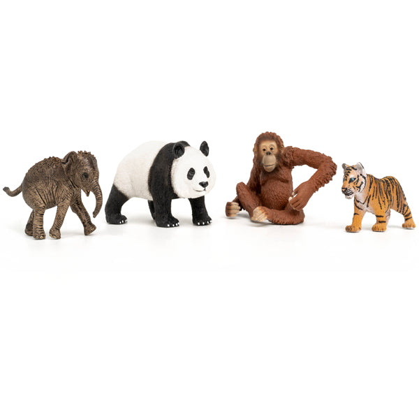 Schleich Wildtiere Asien Starter-Set 4