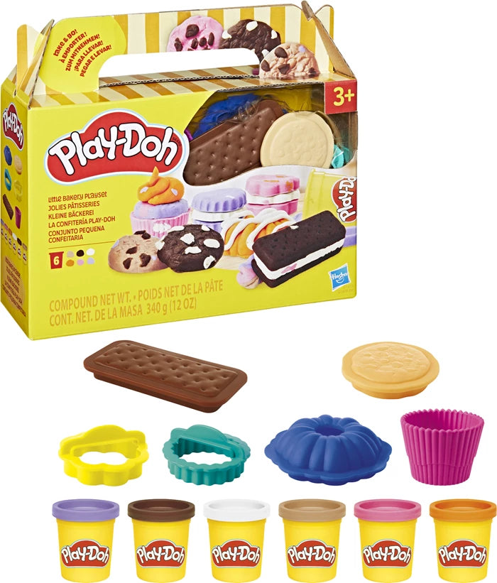 Play-Doh Kleine Bäckerei 6 Dosen Knete à 56 g