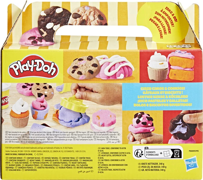 Play-Doh Kleine Bäckerei 6 Dosen Knete à 56 g