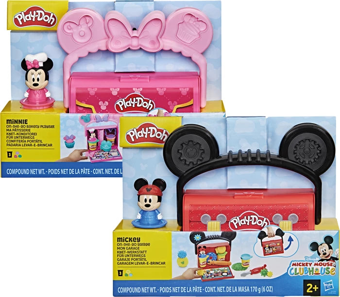 Play-Doh Disney Knet Werkstatt Unterwegs, 2-fach ass.