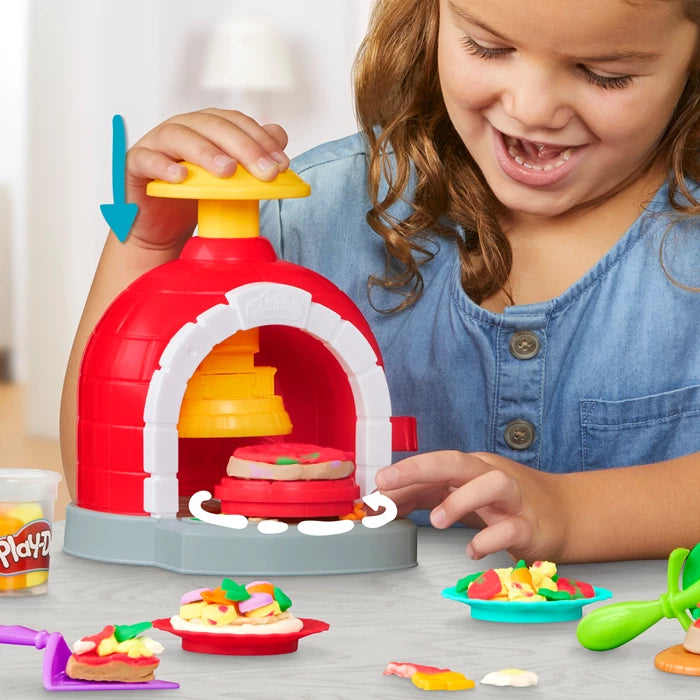 Play-Doh Pizzabäckerei 5 Dosen Knete und viel Zubehör