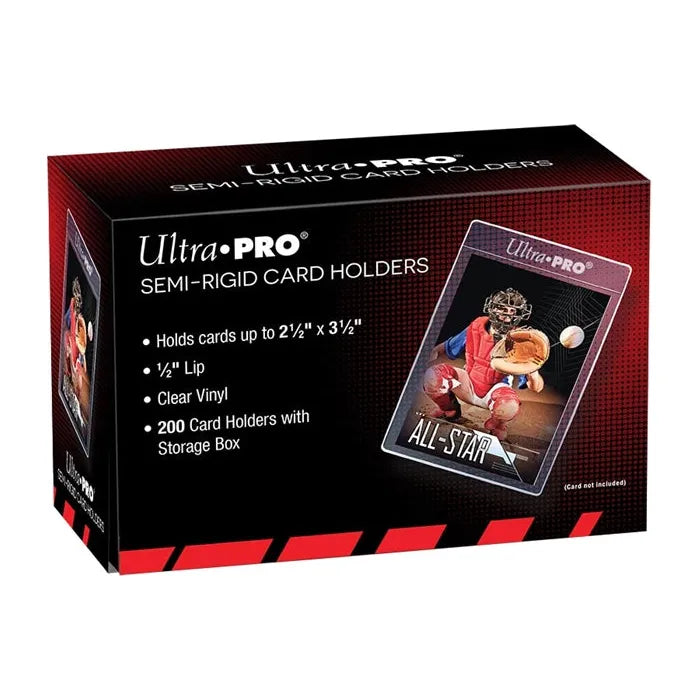 Ultra Pro Semi-Rigid 1/2 Lip Sleeves mit Box