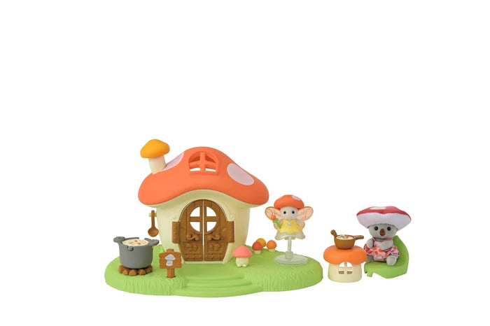 Sylvanian Families Feen Pilzhaus mit Figuren
