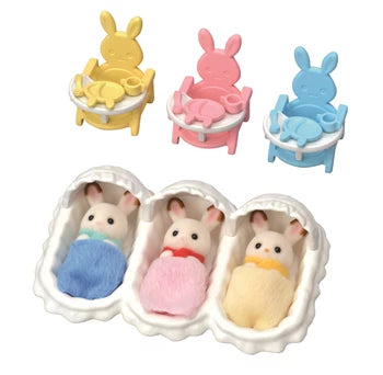 Sylvanian Families Erstausstattung für Drillinge