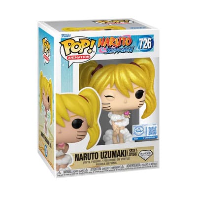 Funko Naruto Pop! Animation Vinyl Figur Naruto(Sexy Jutsu) Diamond Collection heo Exclusive Edition 9 cm
