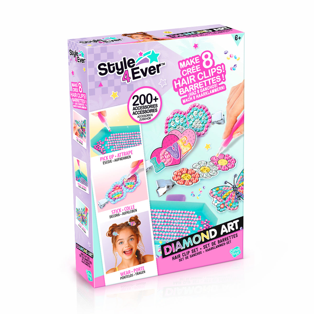 Canal Toys DIY Haar Clip Set