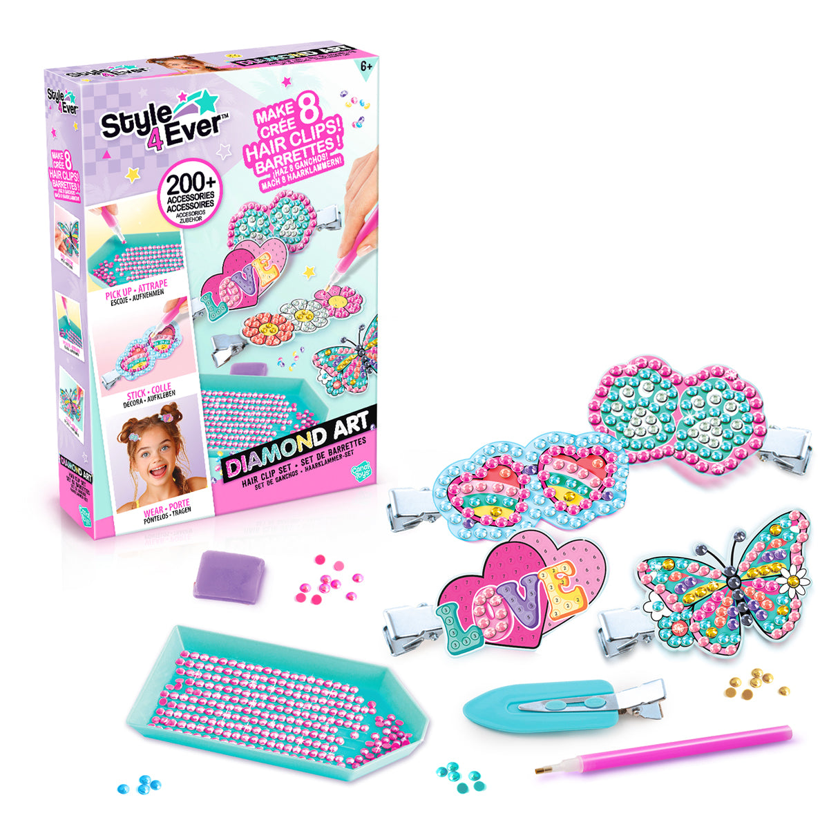 Canal Toys DIY Haar Clip Set