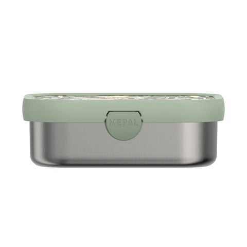 Little Dutch Stainless steel bento Lunchbox + Gabel Campus Safari Friends