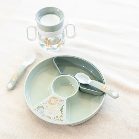 Little Dutch Set Babygeschirr Mio 3 pcs Safari Friends
