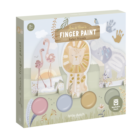 Little Dutch Fingermalset Safari