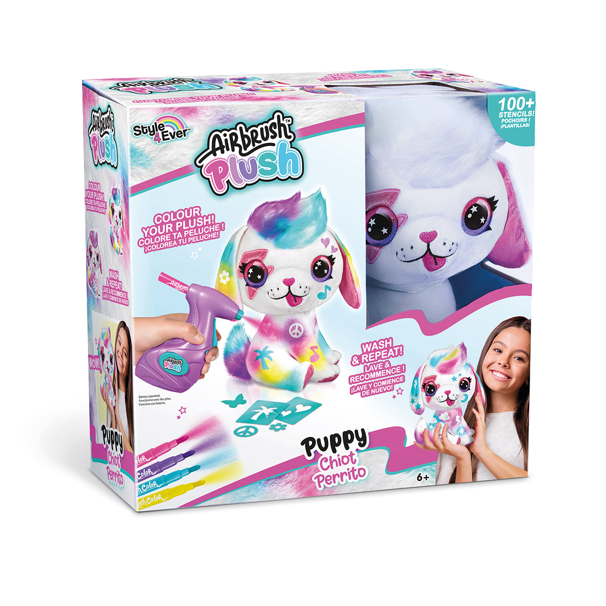 Canal Toys Airbrush Plush - Hund