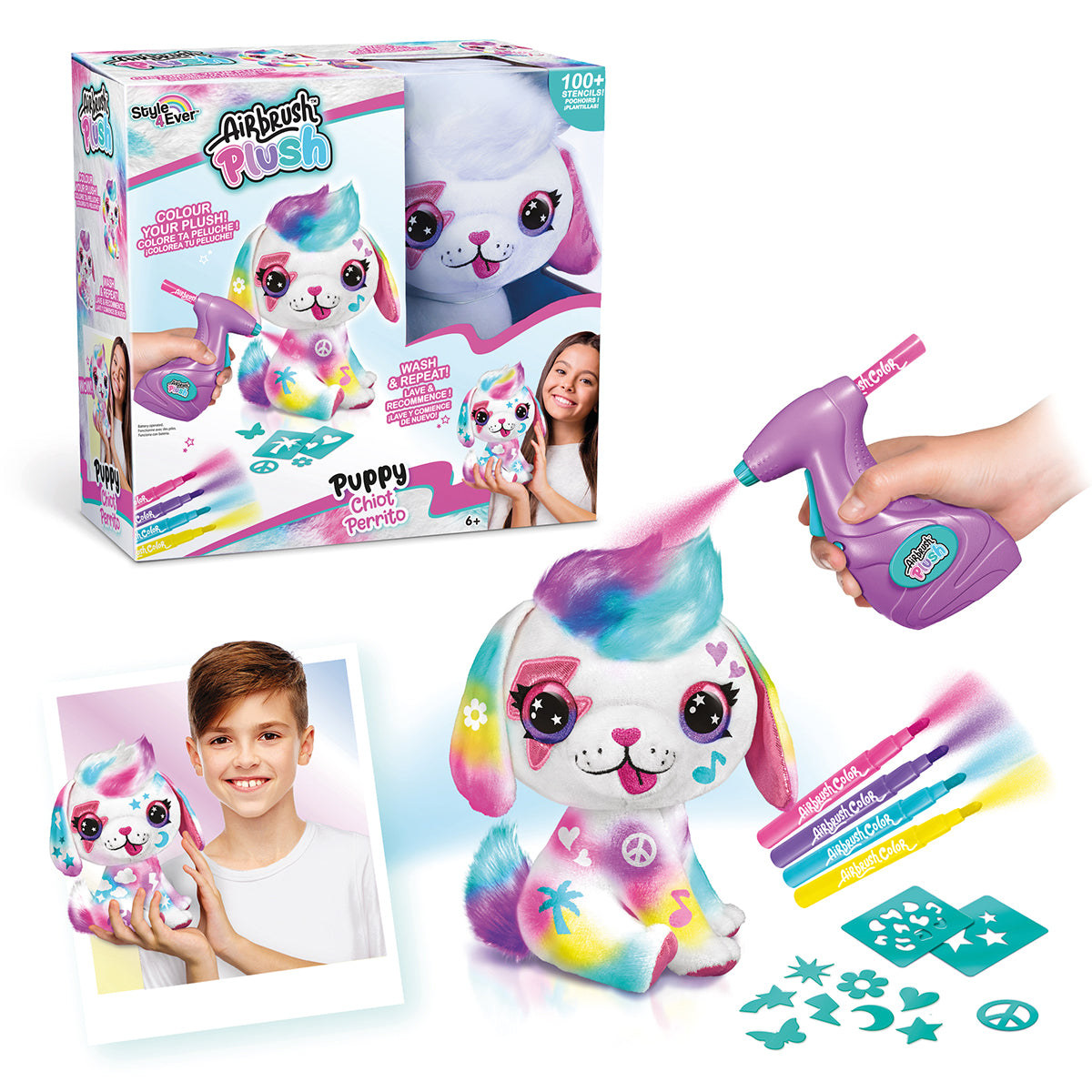 Canal Toys Airbrush Plush - Hund