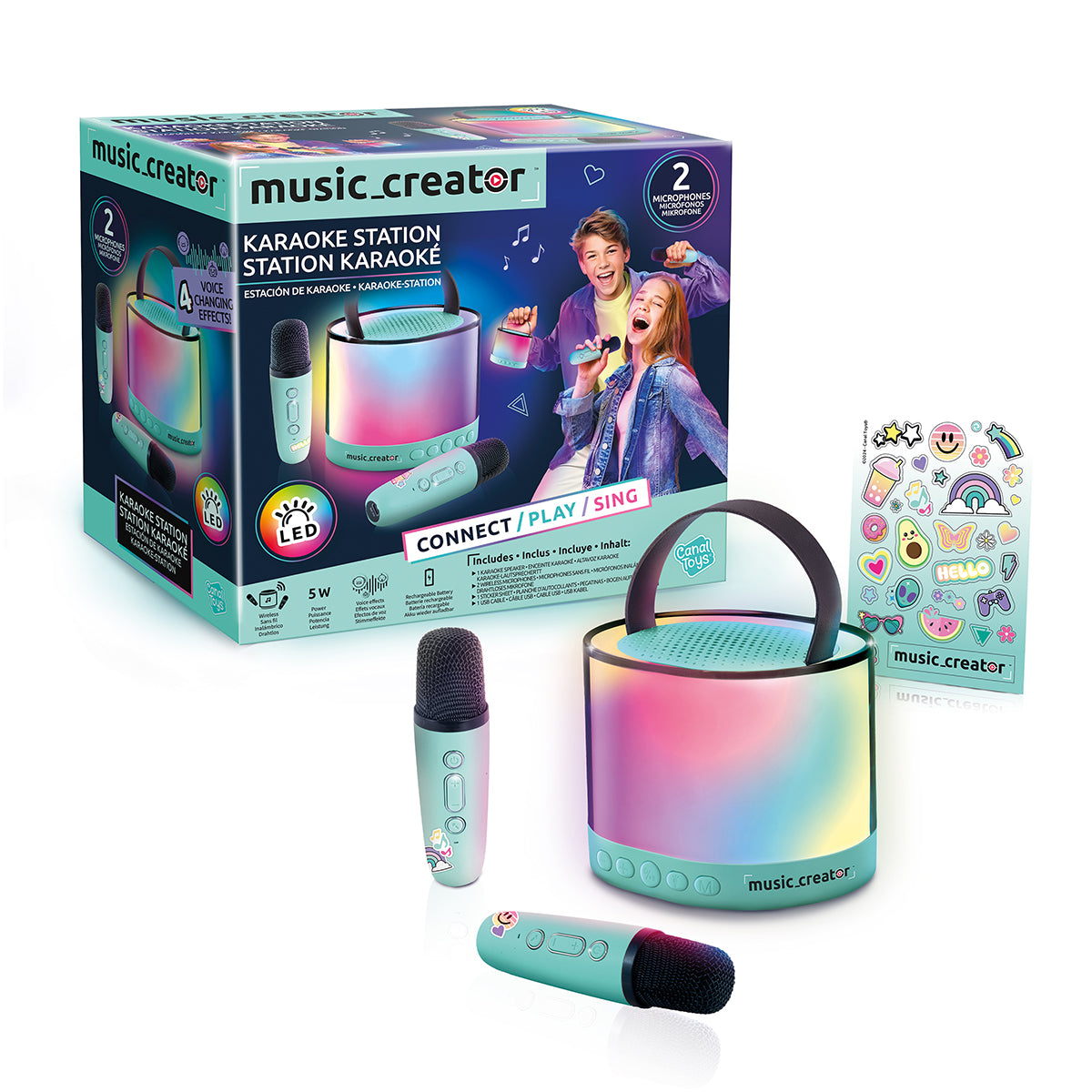 Canal Toys Mini Karaoke Duo Kit
