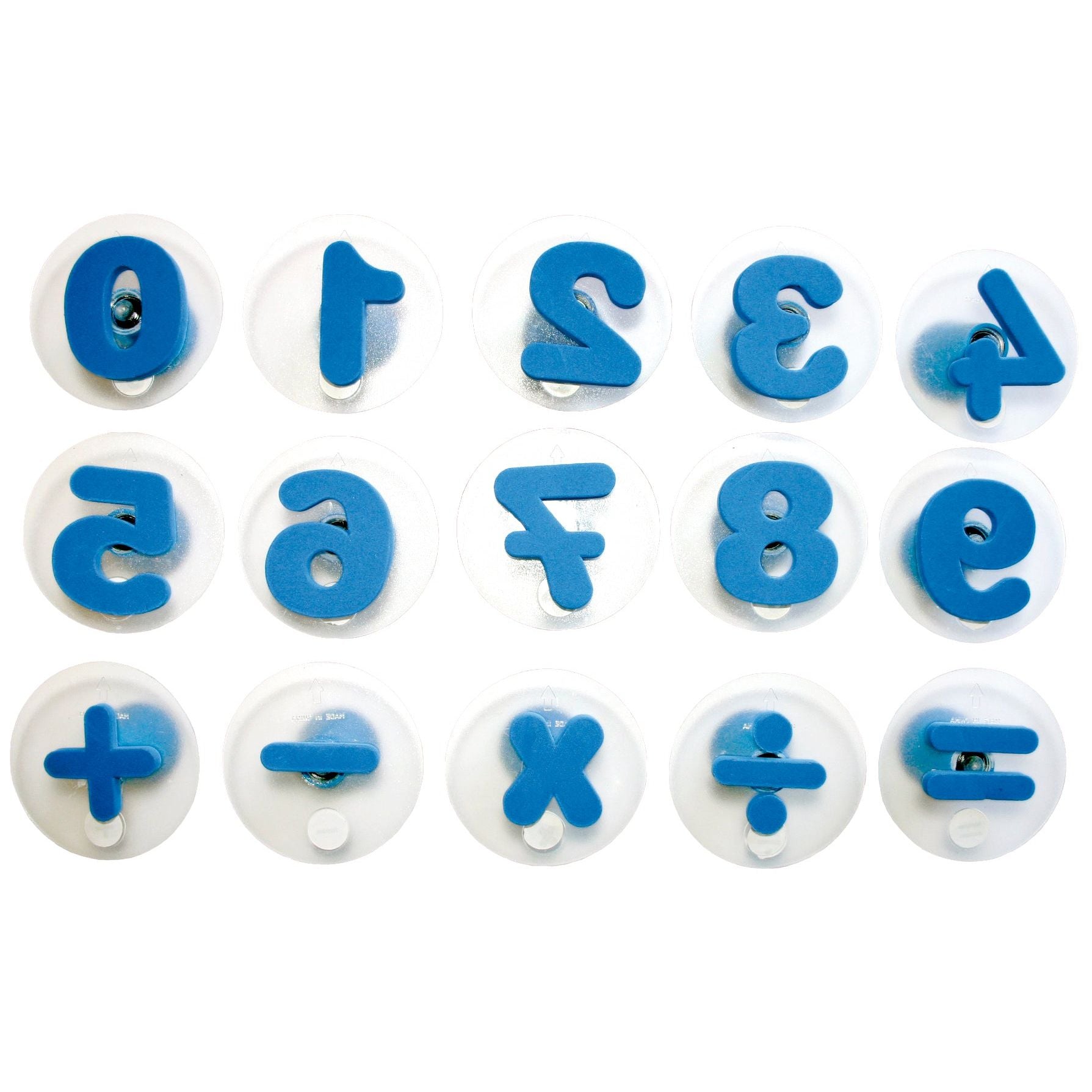 Eduplay Riesenstempel Zahlen 15er Set blau