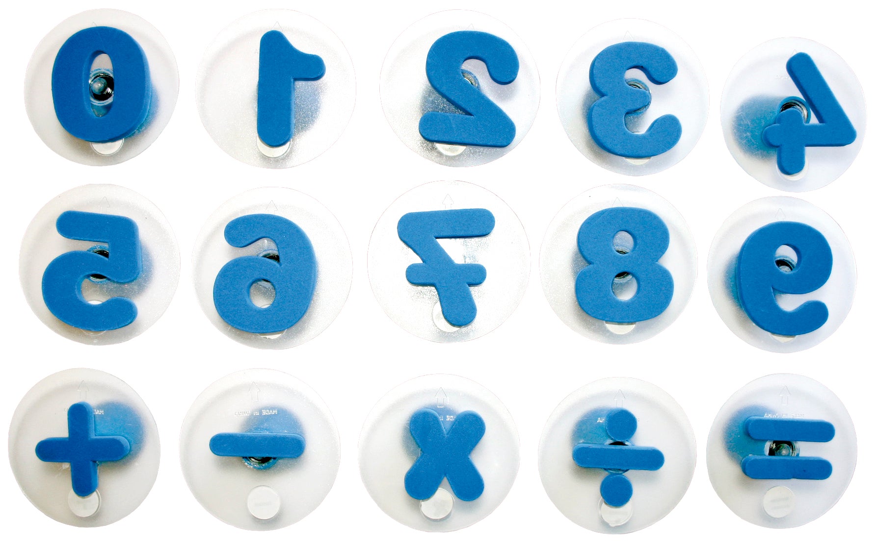 Eduplay Riesenstempel Zahlen 15er Set blau
