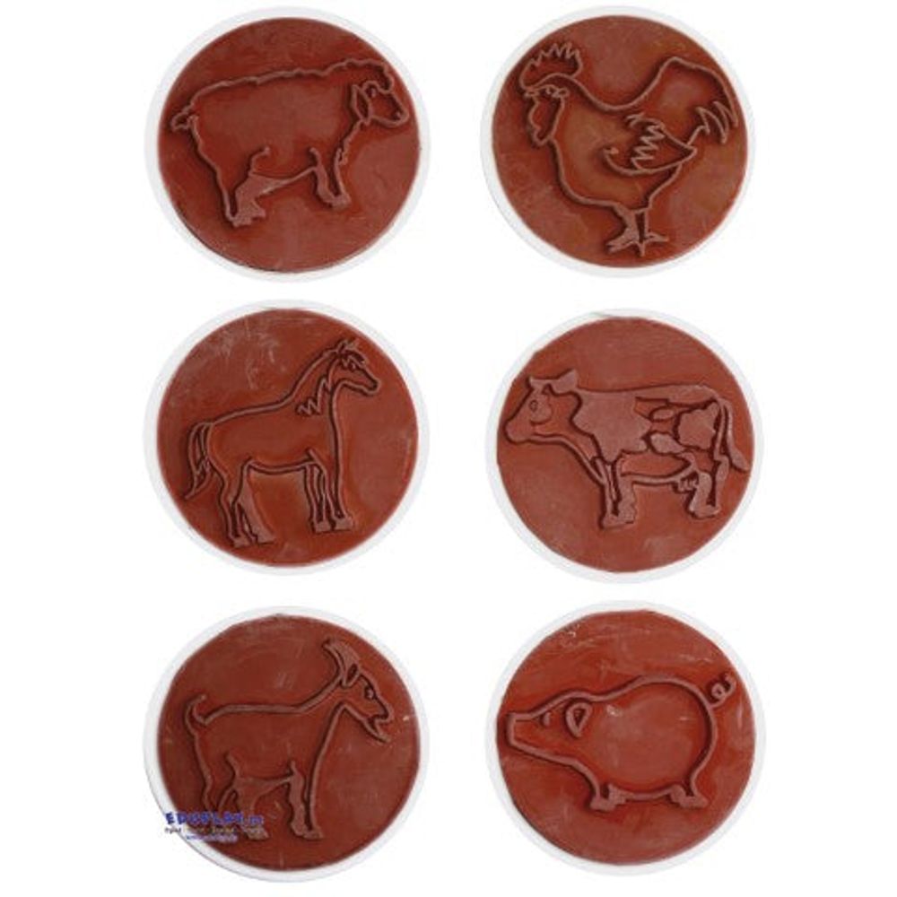 Bauernhofstempel 6er Set
