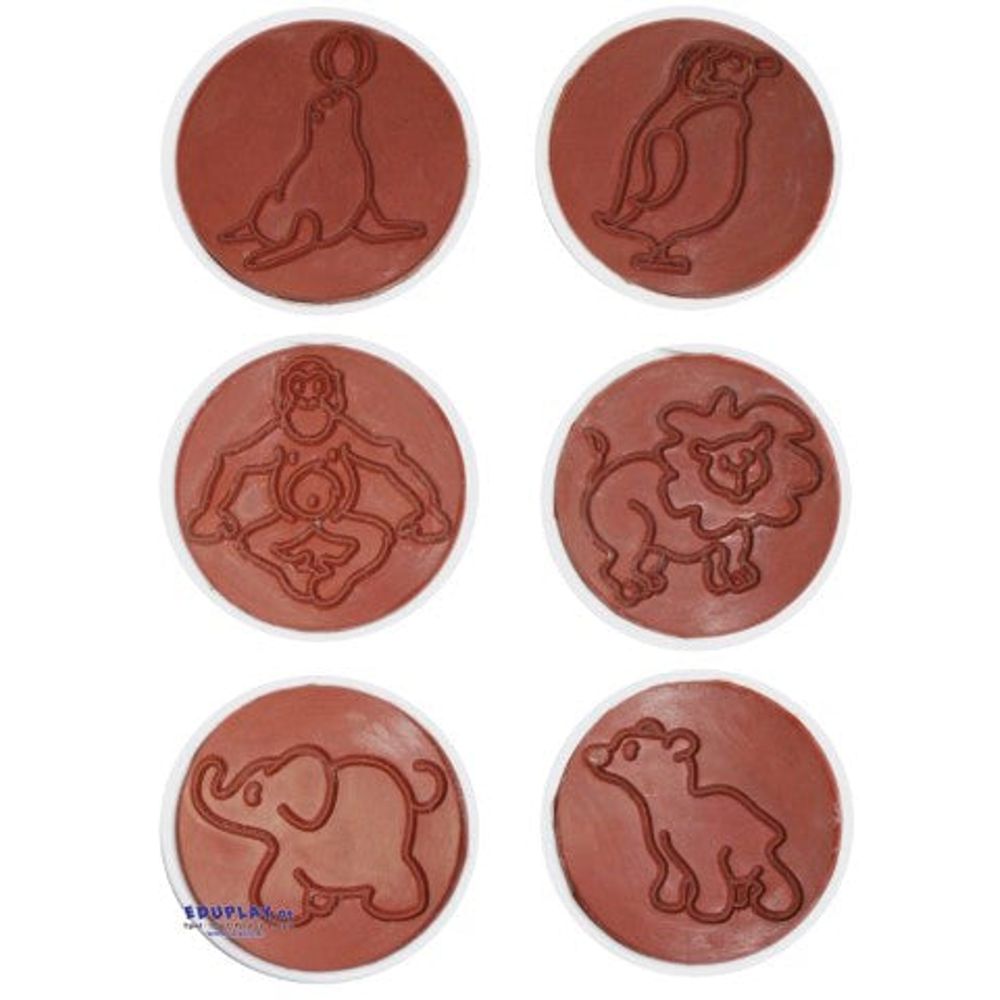 Eduplay Zootierstempel 6-tlg.