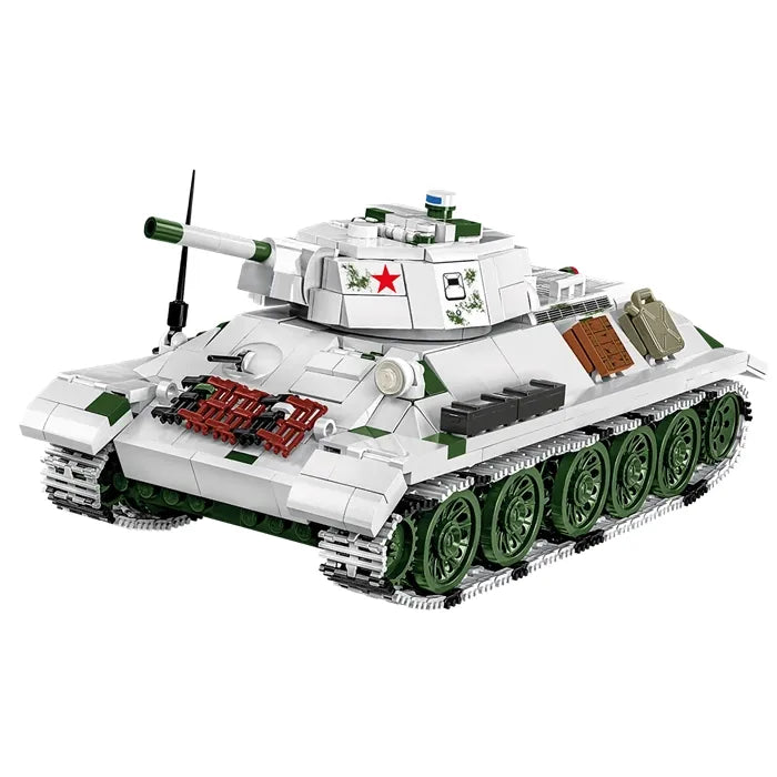 Cobi T-34/76 mod. 1941/42 / 852 pcs. 2-in-1 Modell (UdSSR/POL.)