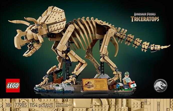 LEGO Jurassic World Dinosaurier-Fossilien: Triceratops 77985