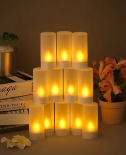 Esmée 2in1 Flackernde LED Teelichter