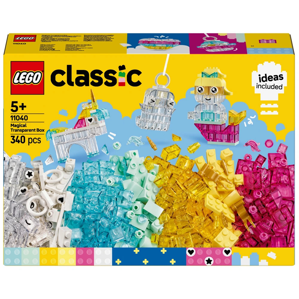 LEGO Classic Zauberbox mit durchsichtigen Steinen 11040