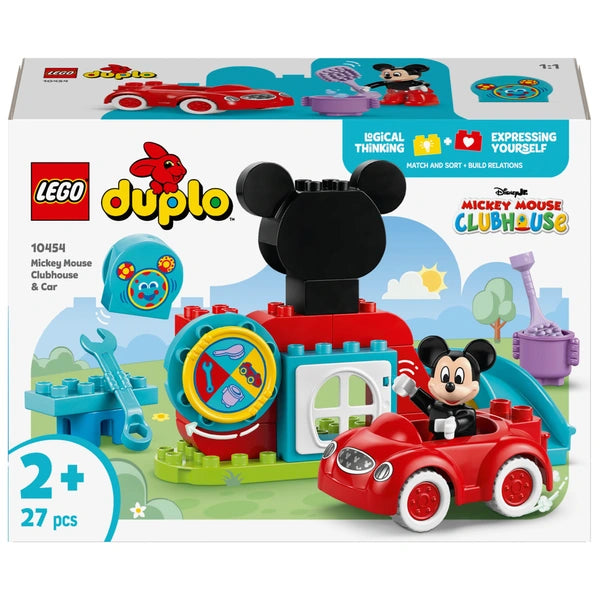 LEGO DUPLO Mickys Clubhaus und Auto 10454