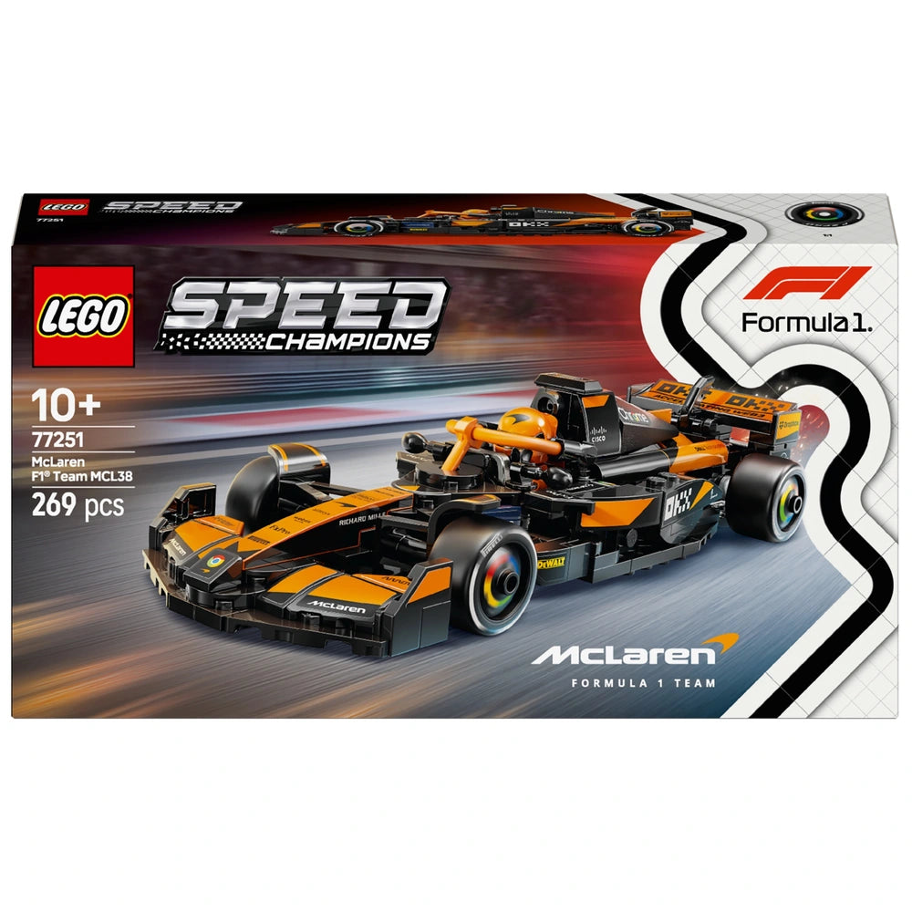 LEGO Speed Champions McLaren F1® Team MCL38 Rennauto 77251
