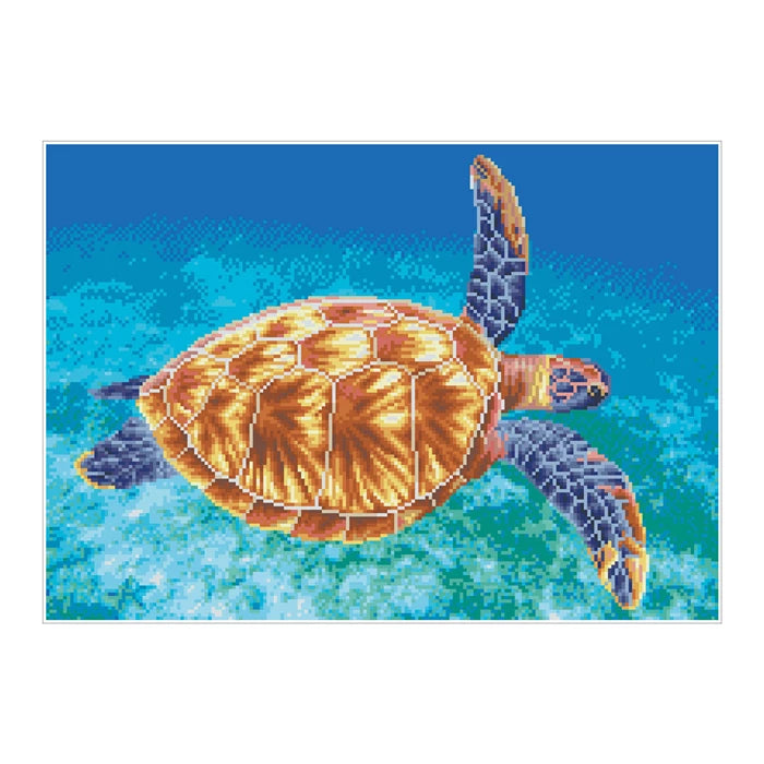 Diamond Dotz Diamond Painting Meeresschildkröte