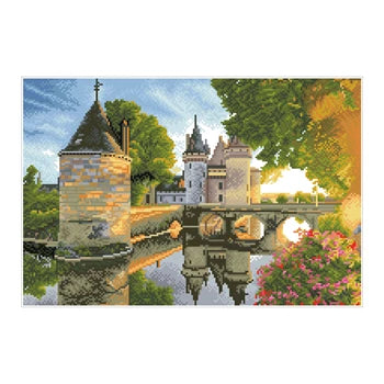 Diamond Dotz Diamond Painting Wasserschloss
