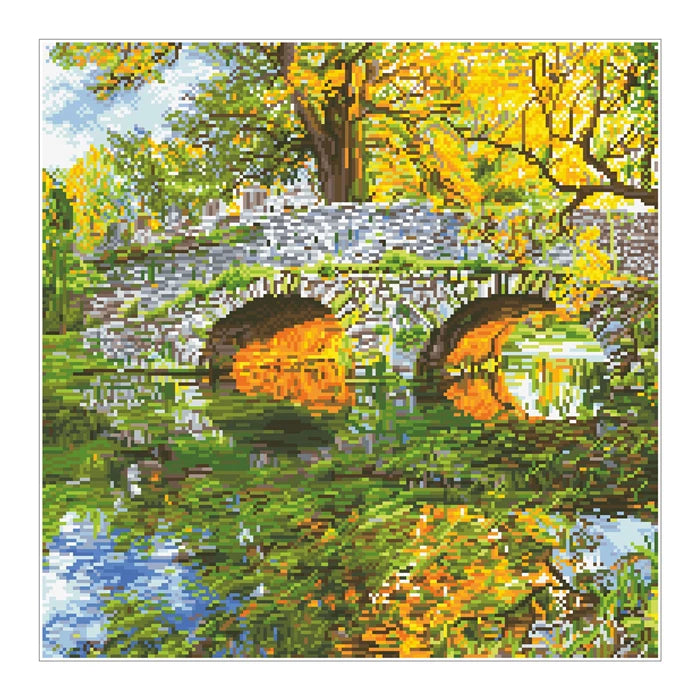 Diamond Dotz Diamond Painting Brücke