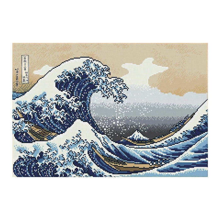 Diamond Dotz Diamond Painting "Die grosse Welle vor Kanagawa"