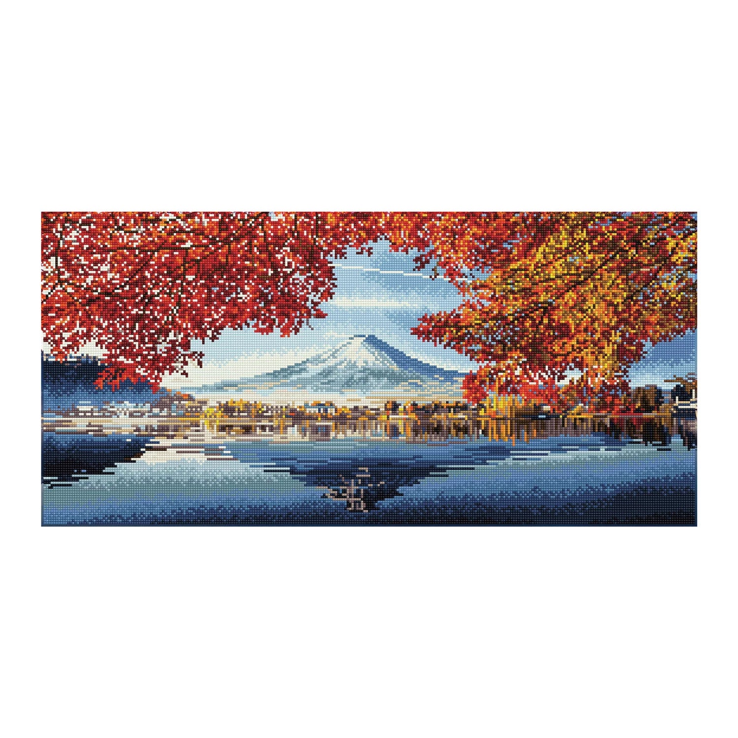 Diamond Dotz Diamond Painting Mount Fuji Herbst