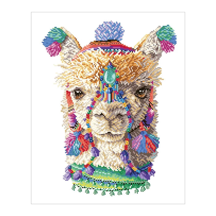 Diamond Dotz Diamond Painting Bohemian Alpaka