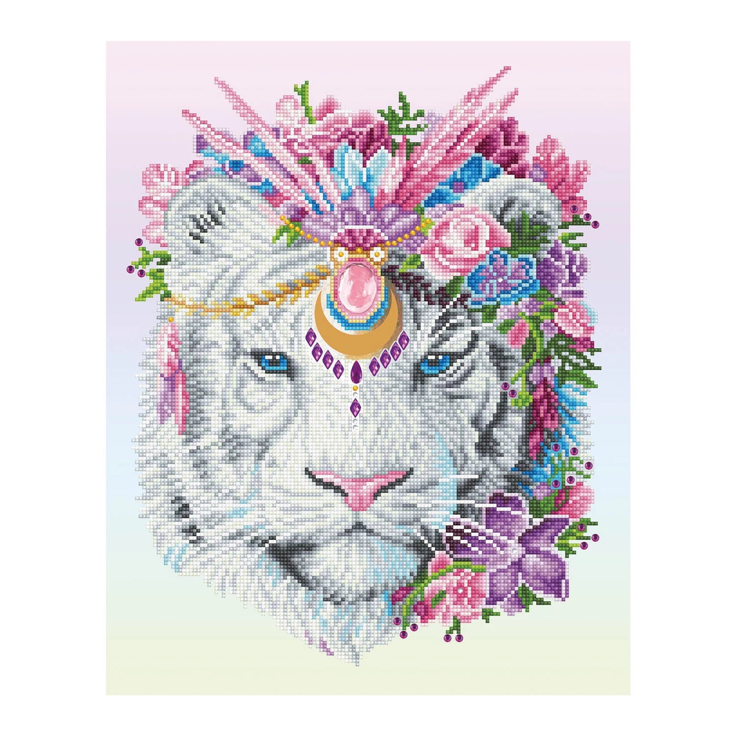 Diamond Dotz Diamond Painting Bohemian Tiger