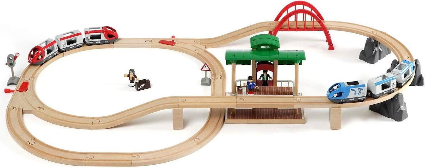 Brio Grosses Bahn Reisezug Set