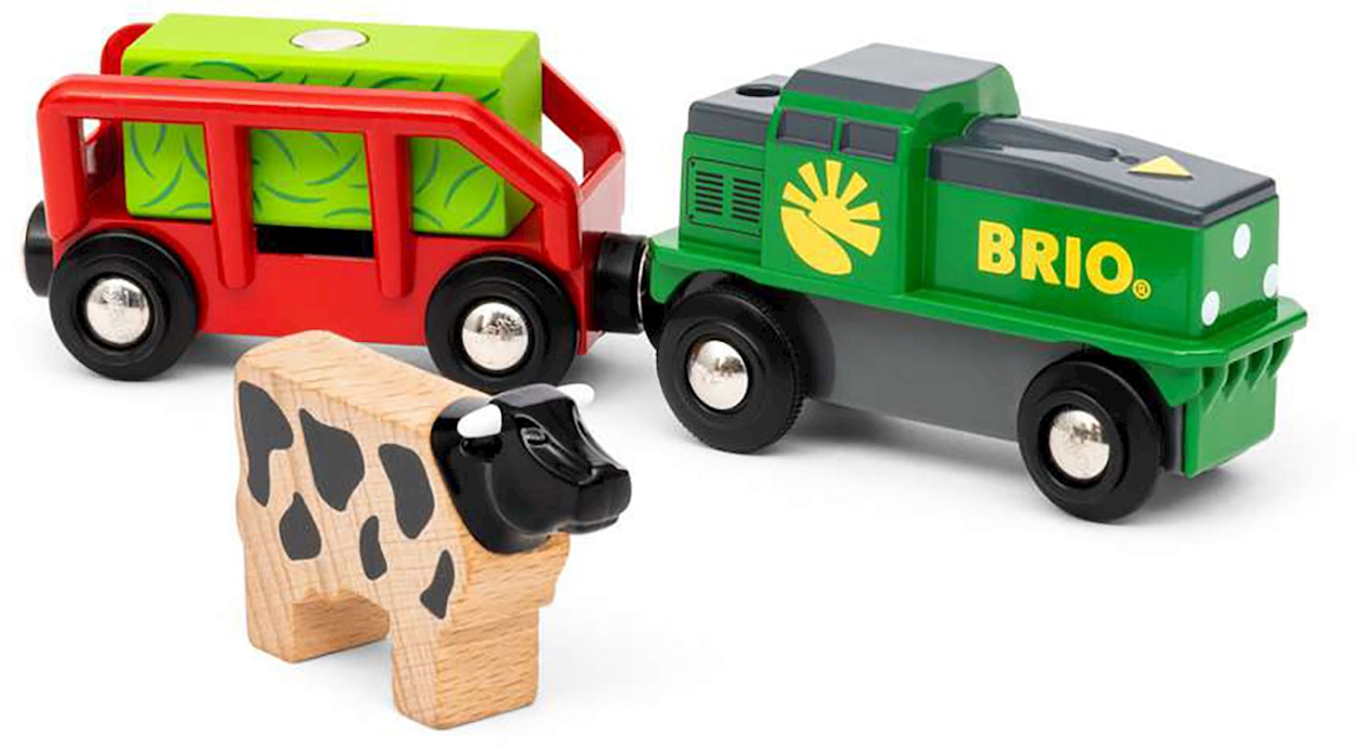 Brio Farm Battery Train