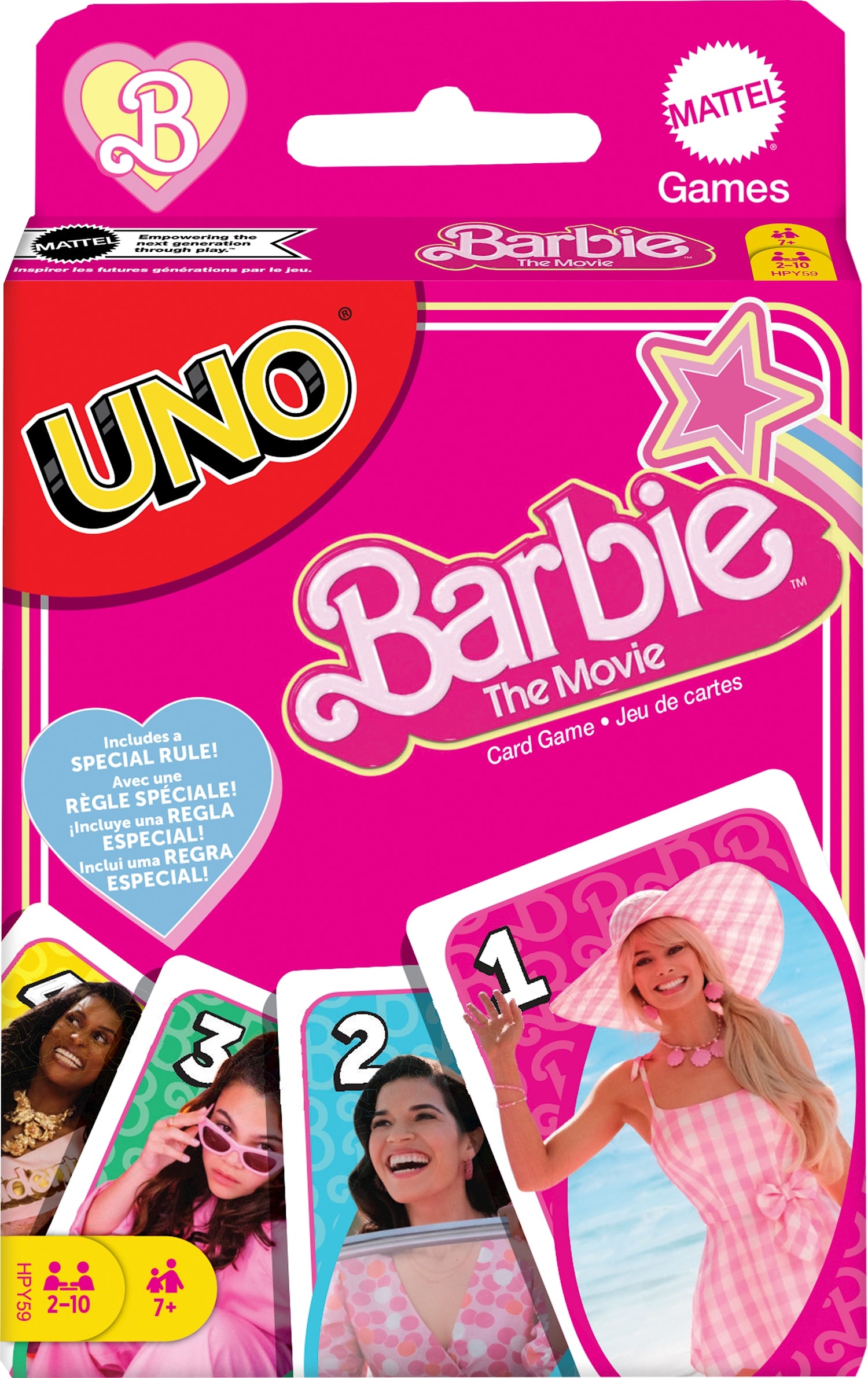 UNO Barbie The Movie