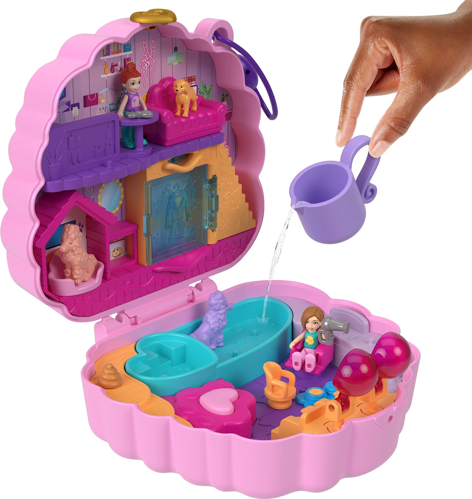Polly Pocket Stylisher Pudel Schatulle