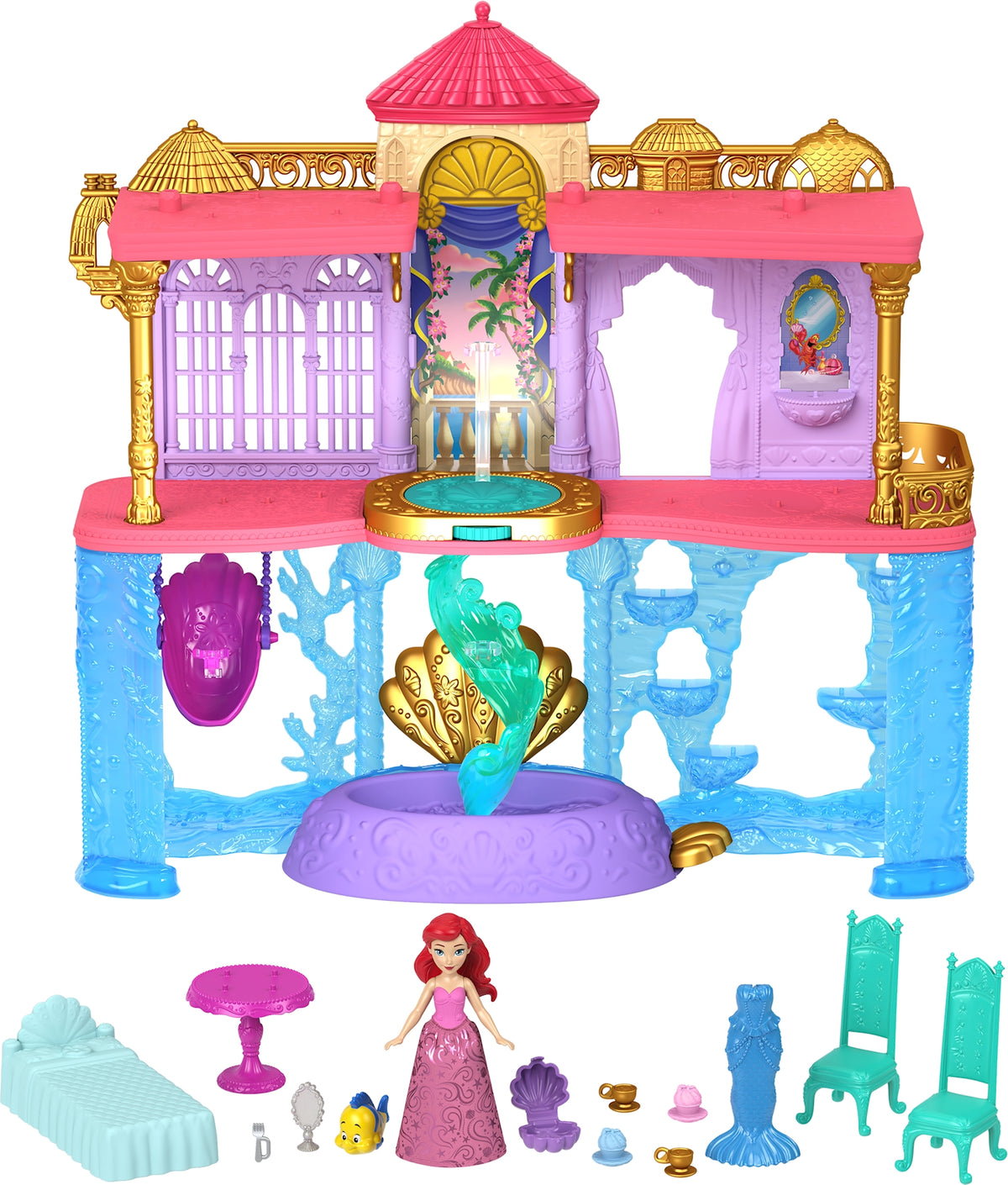 Disney Princess Land- und Meeresschloss Arielle