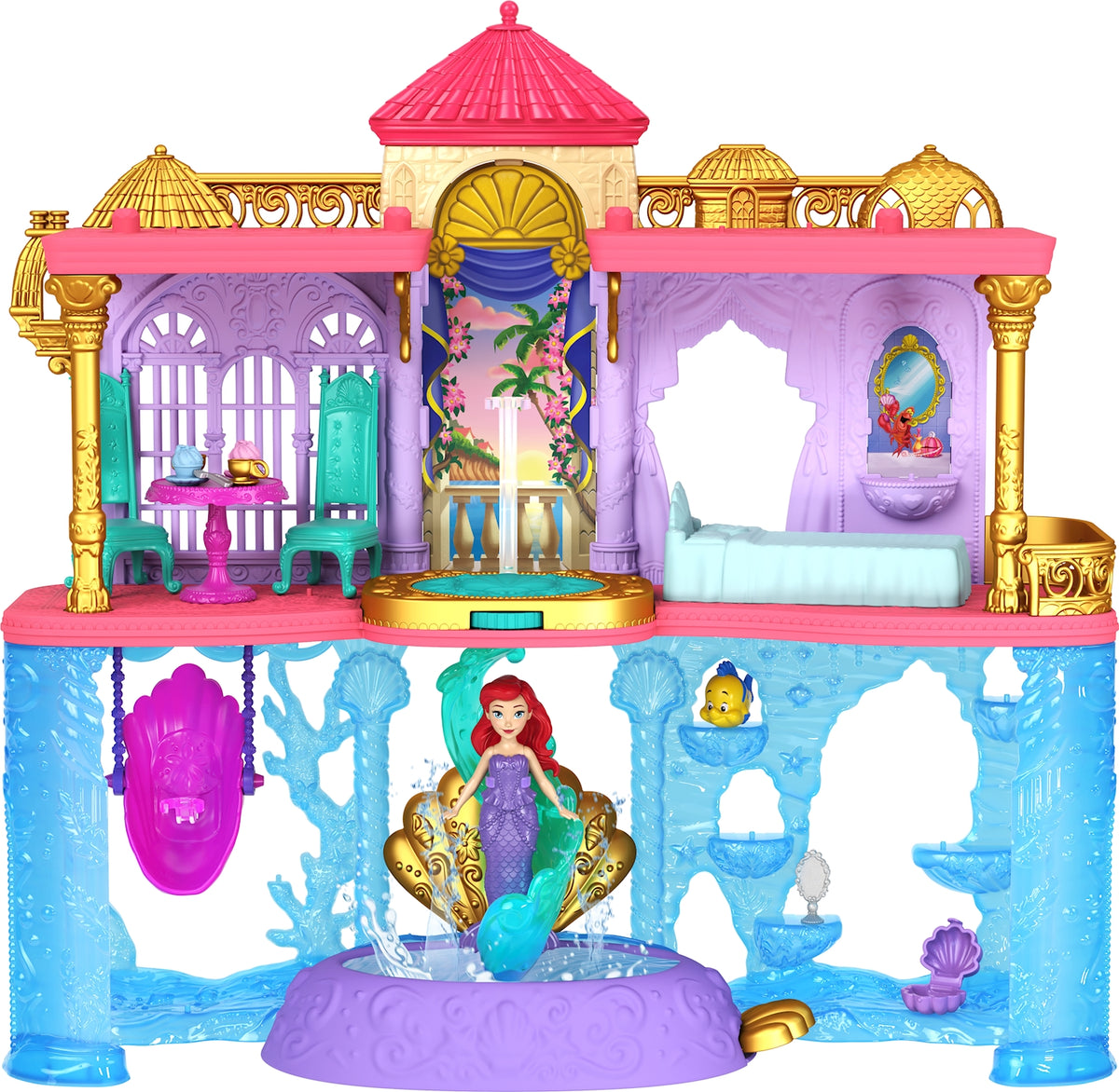 Disney Princess Land- und Meeresschloss Arielle