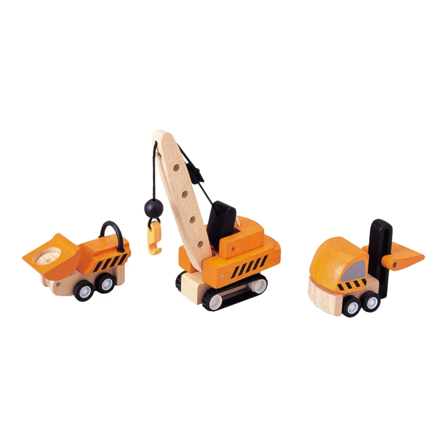PlanWorld 3-er Set Baufahrzeuge