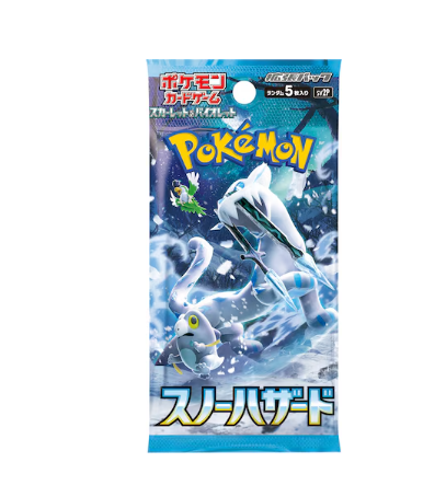 Pokémon Scarlet & Violet Snow Hazard (SV2P) Booster Display Japanisch