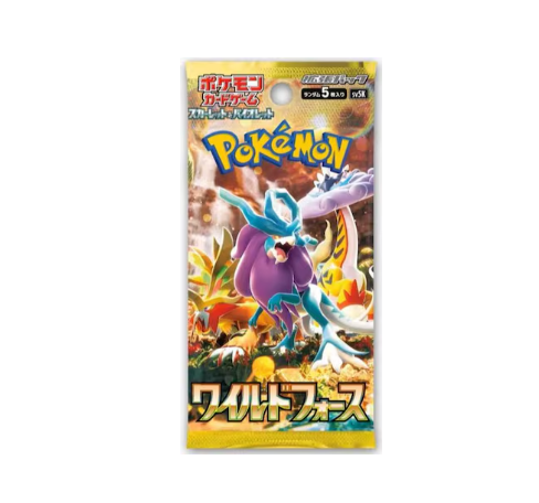 Pokémon Scarlet & Violet Wild Force (sv5K) Booster Display Japanisch